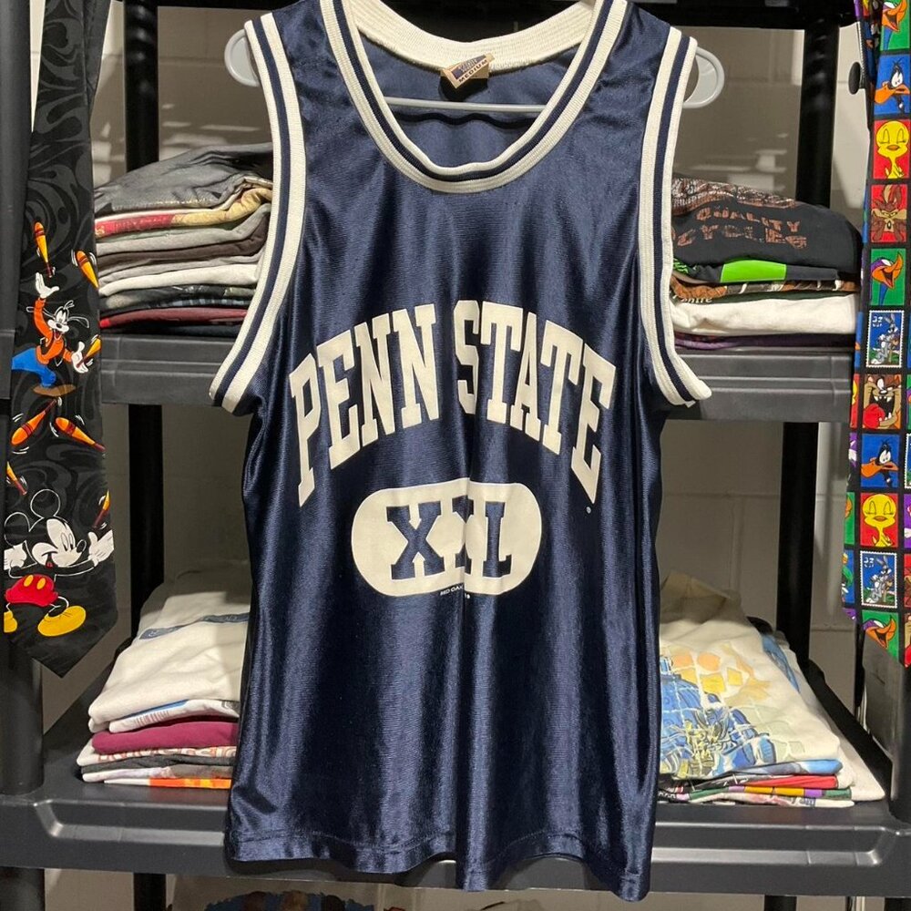 Vintage 1980 Penn State basketball jersey